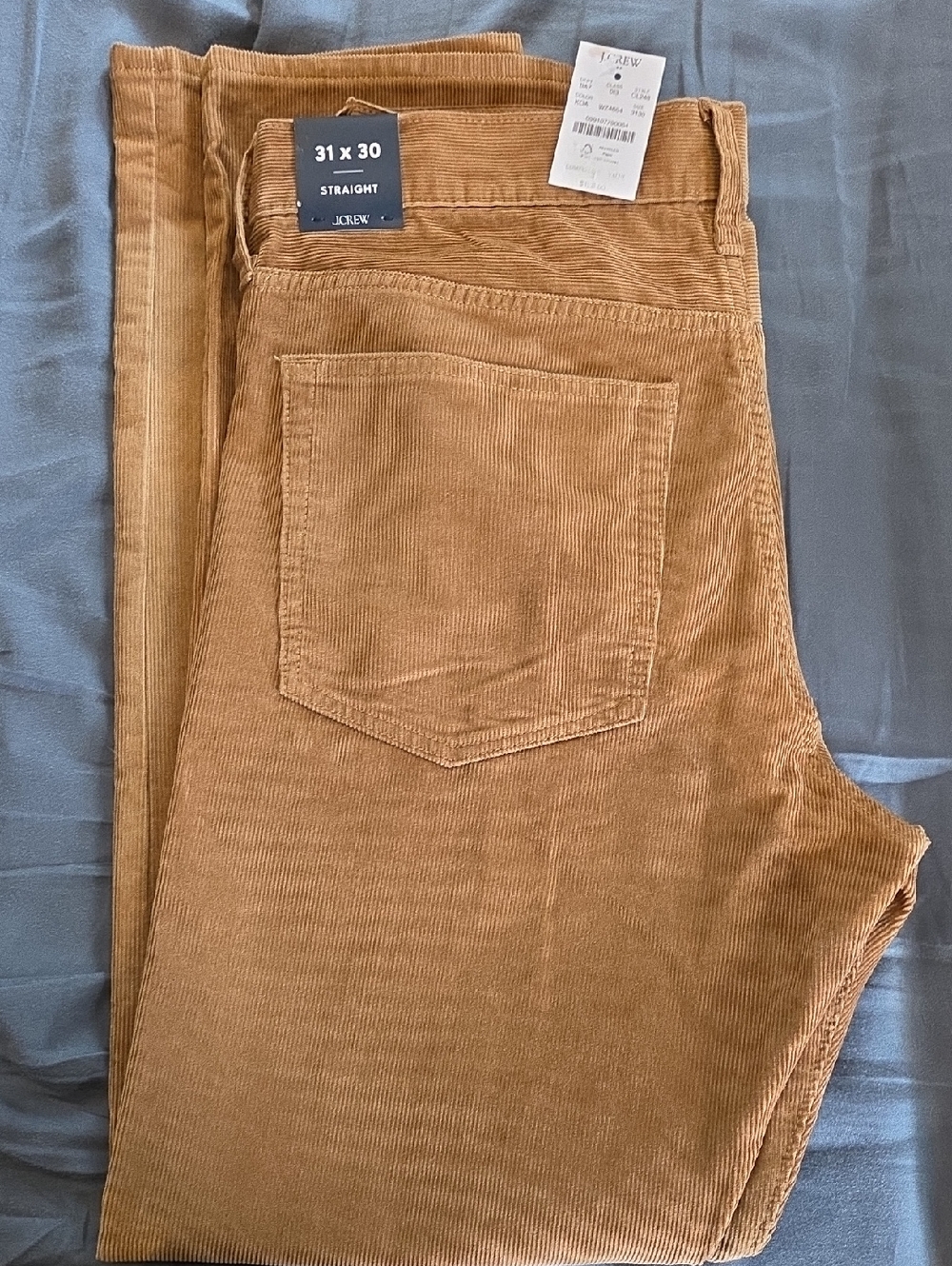 J. Crew Men’s Corduroy Pants in Camel